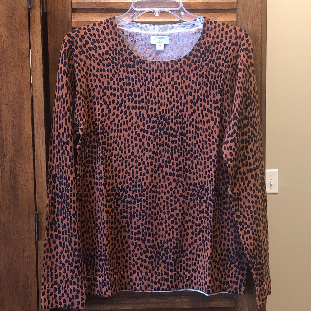 J Crew Factory Oncilla Cotton Teddie Sweater